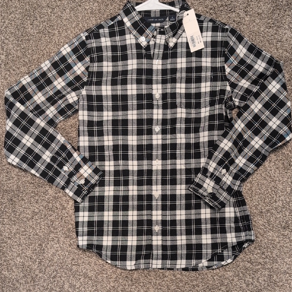 J&J sz 10 flannel shirt